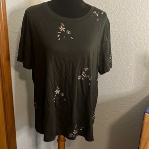 Splendid Women’s Flower Print T-Shirt